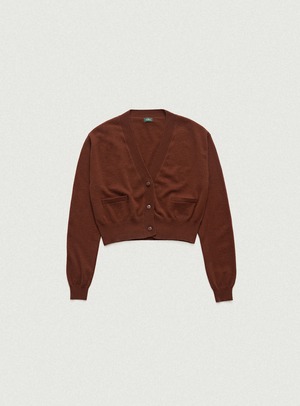 [The Barnnet] Brown Angora Knit Cardigan 正規品 韓国ブランド 韓国通販 韓国代行 韓国ファッション ザ バーネット ザバーネット 日本