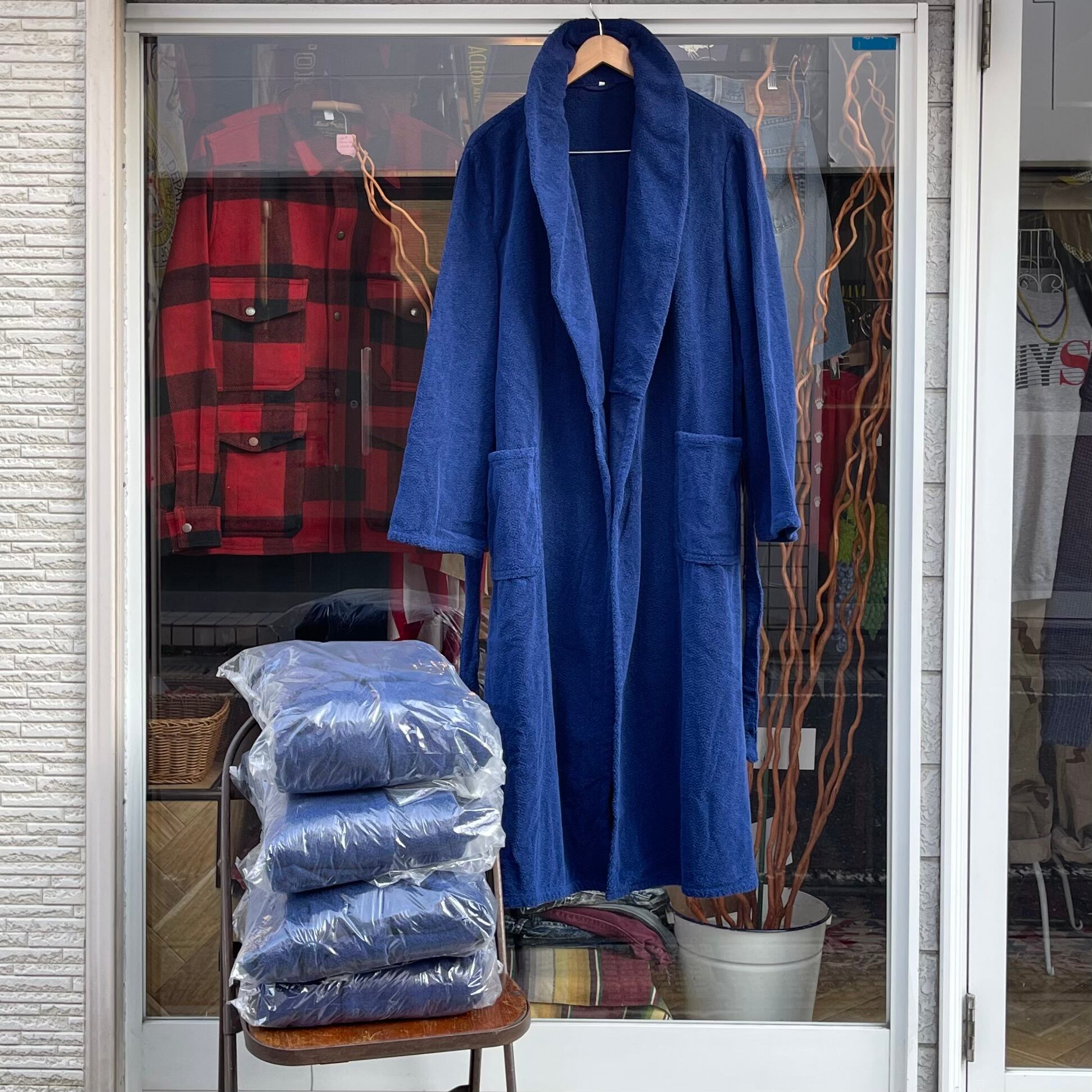 【Sz:54.Dead】ドイツ軍 ミリタリーバスローブ ガウン