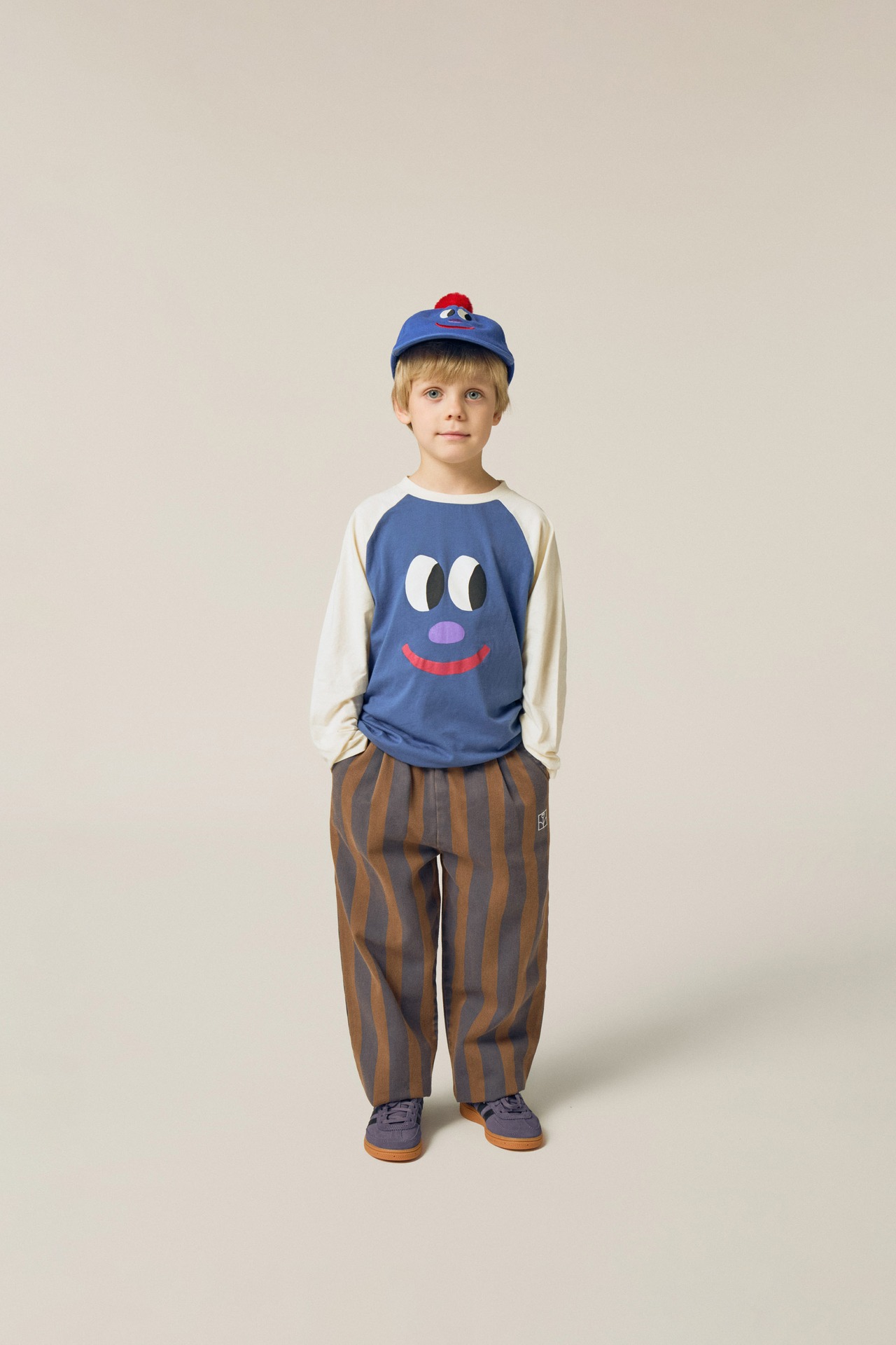 The Campamento　Blue Stripes Trousers