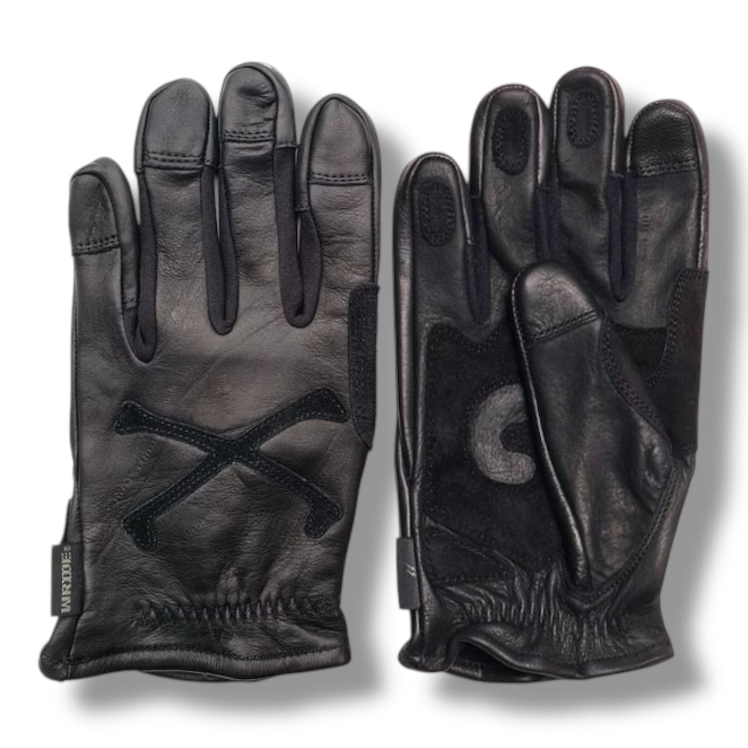 WESTRIDE CROSS BONES GLOVE ウエストライド レザーグローブ バイク