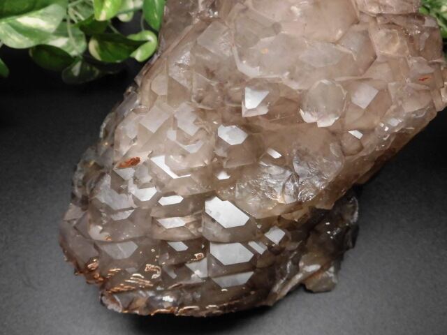 【送料無料】【高品質】ブラジル産ジャカレー水晶（アリゲータークオーツ）　no.2