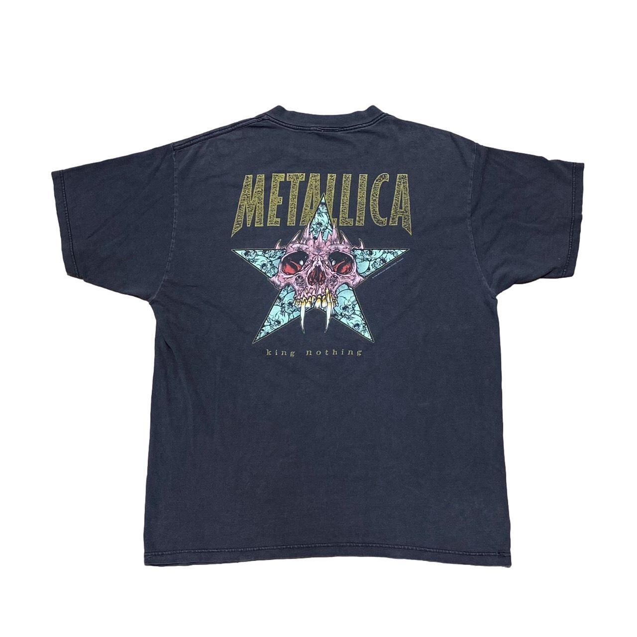 METALLICA KING NOTHING PUSHEAD TEE BLACK XL 5459 | BRAND BUYERS OSAKA