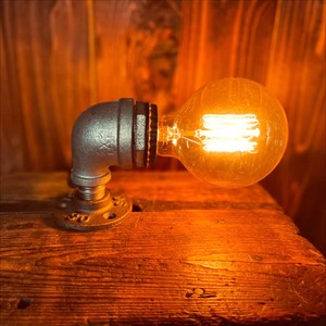 iron tablelamp "elbow"