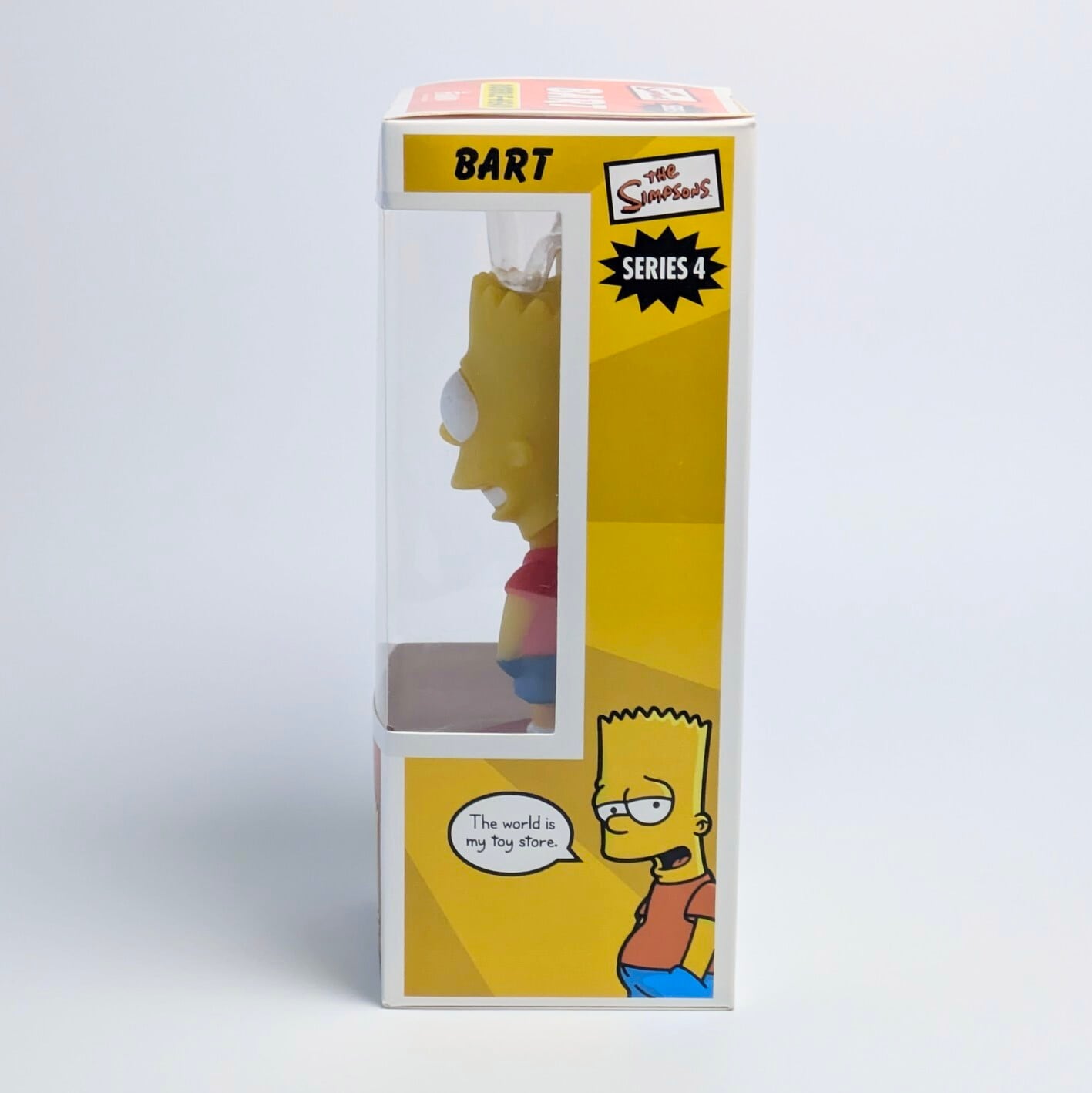 【 The Simpsons ( シンプソンズ ) 】『 バート・シンプソン 』FUNKO Wacky Wobbler / ワッキーワブラー / ボビングヘッド / 首振り人形 / ファンコ〚アメリカン雑貨 アメトイ〛
