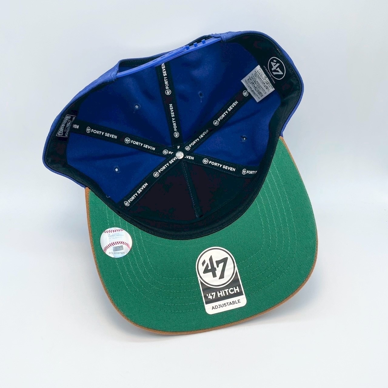 '47 HITHC /ヒッチ Los Angeles Dodgers / ロサンゼルス・ドジャース COOPERSTOWN SUEDE VISOR