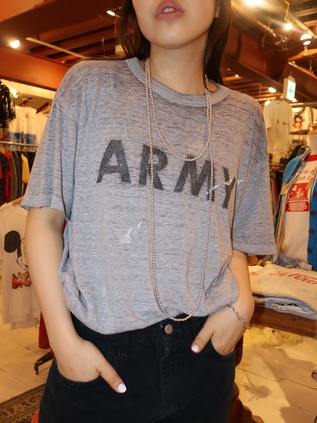 U.S.ARMY junk tee【1048】