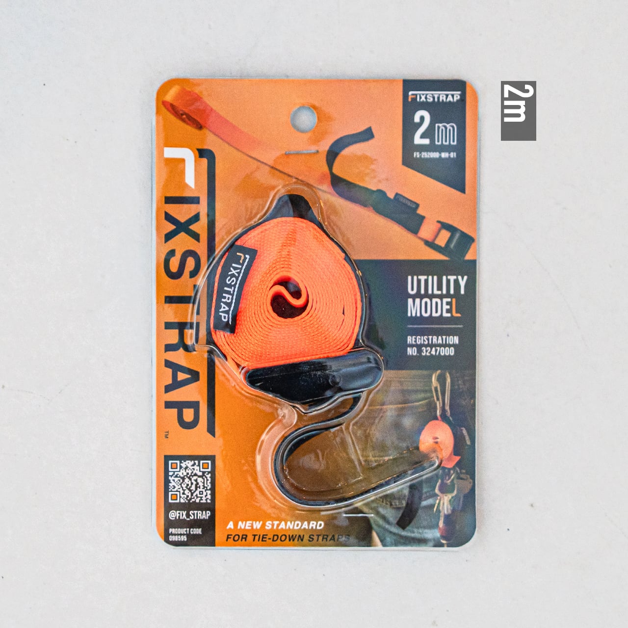 FIXSTRAP／荷締ベルト（2m）｜TIE-DOWN STRAPS（2m） | WHATNOT