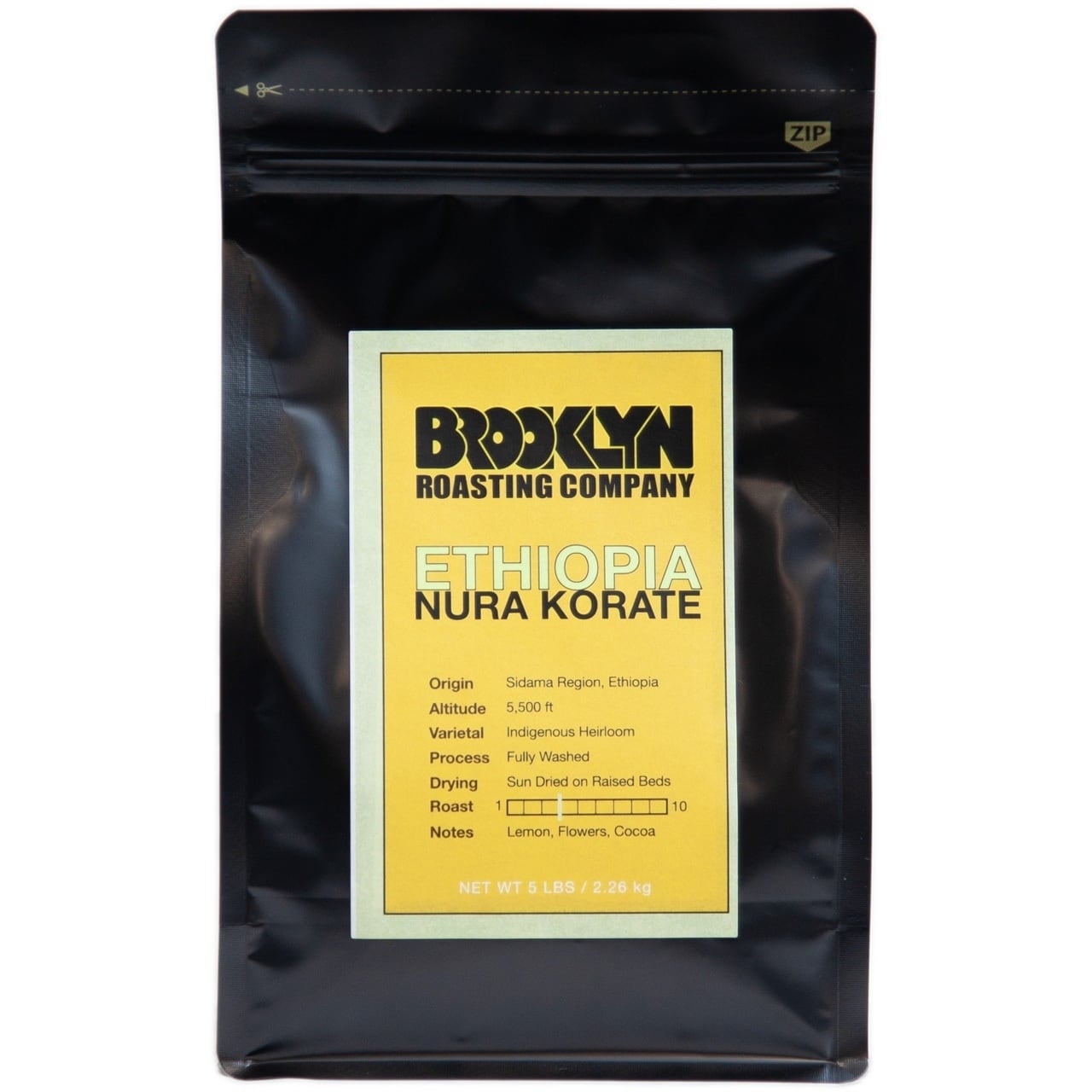  コーヒー豆 海外限定 Roast】ETHIOPIAN WASHED 200g Coffee Beans / コーヒー豆 | Brooklyn