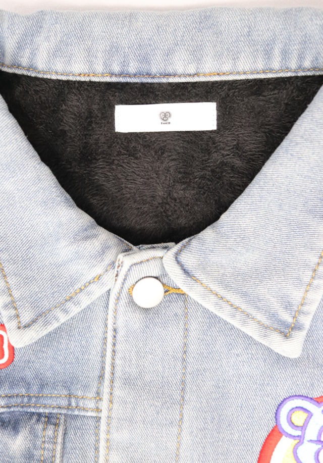 Toi3 Bear Denim Jacket（トイサン ベアー デニム ジャケット）【Blue】
