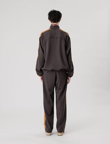 LACE TAPE MOCKNECK TOP -CHARCOAL- / Sasquatchfabrix. | correspondance