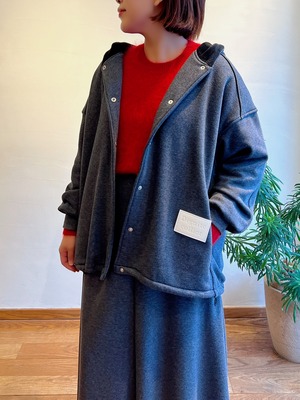 Dignite collier / ボンバーフードブルゾン