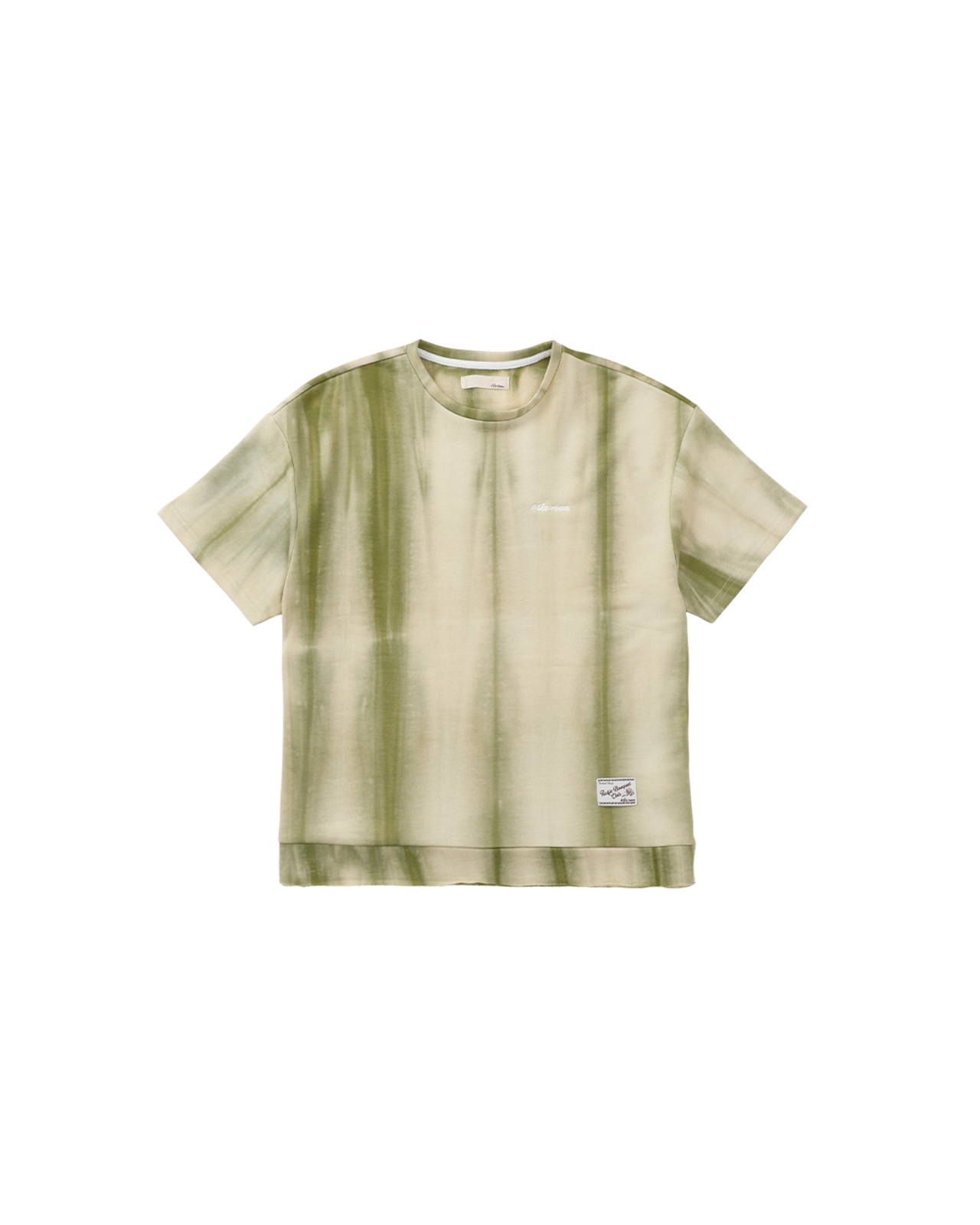 【#Re:room】TIE-DYE PATTERN SWEAT T-SHIRTS［REC905］