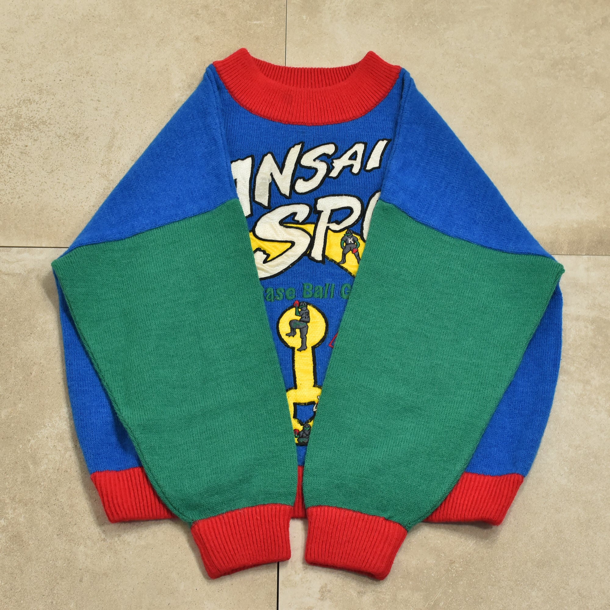 70～80s KANSAI SPORTS design sweater Jp vtg | 古着屋 grin days 