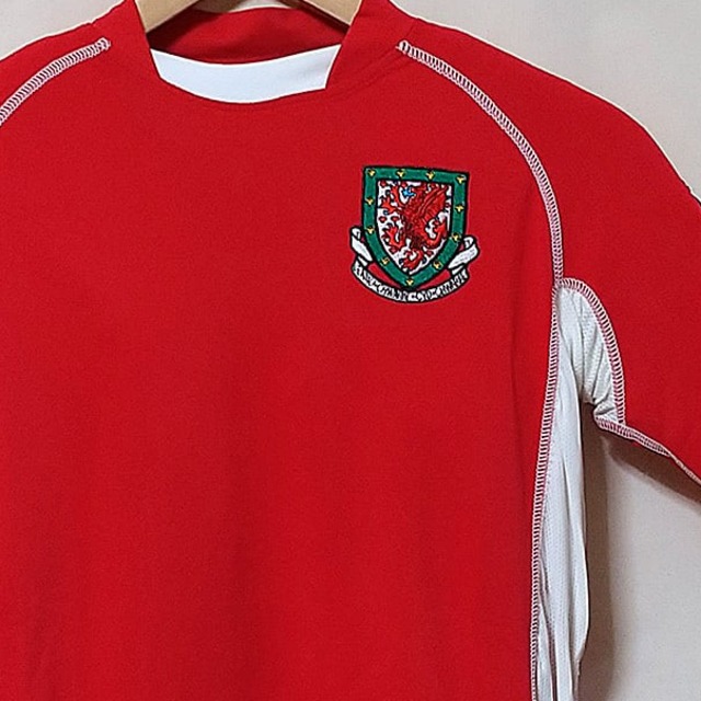 ウェールズ代表 02 Kappa ホーム半袖 ユニフォーム インポートs Qoly Lfb Vintage