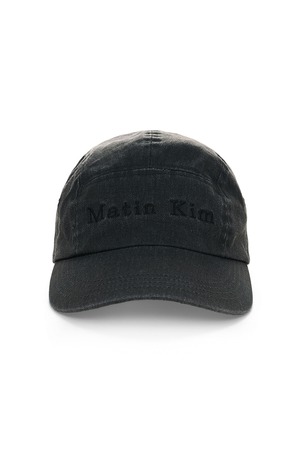[Matin Kim] MATIN WASHED CAMP CAP IN BLACK 正規品 韓国ブランド 韓国通販 韓国代行 韓国ファッション マーティンキム matinkim 日本 店舗