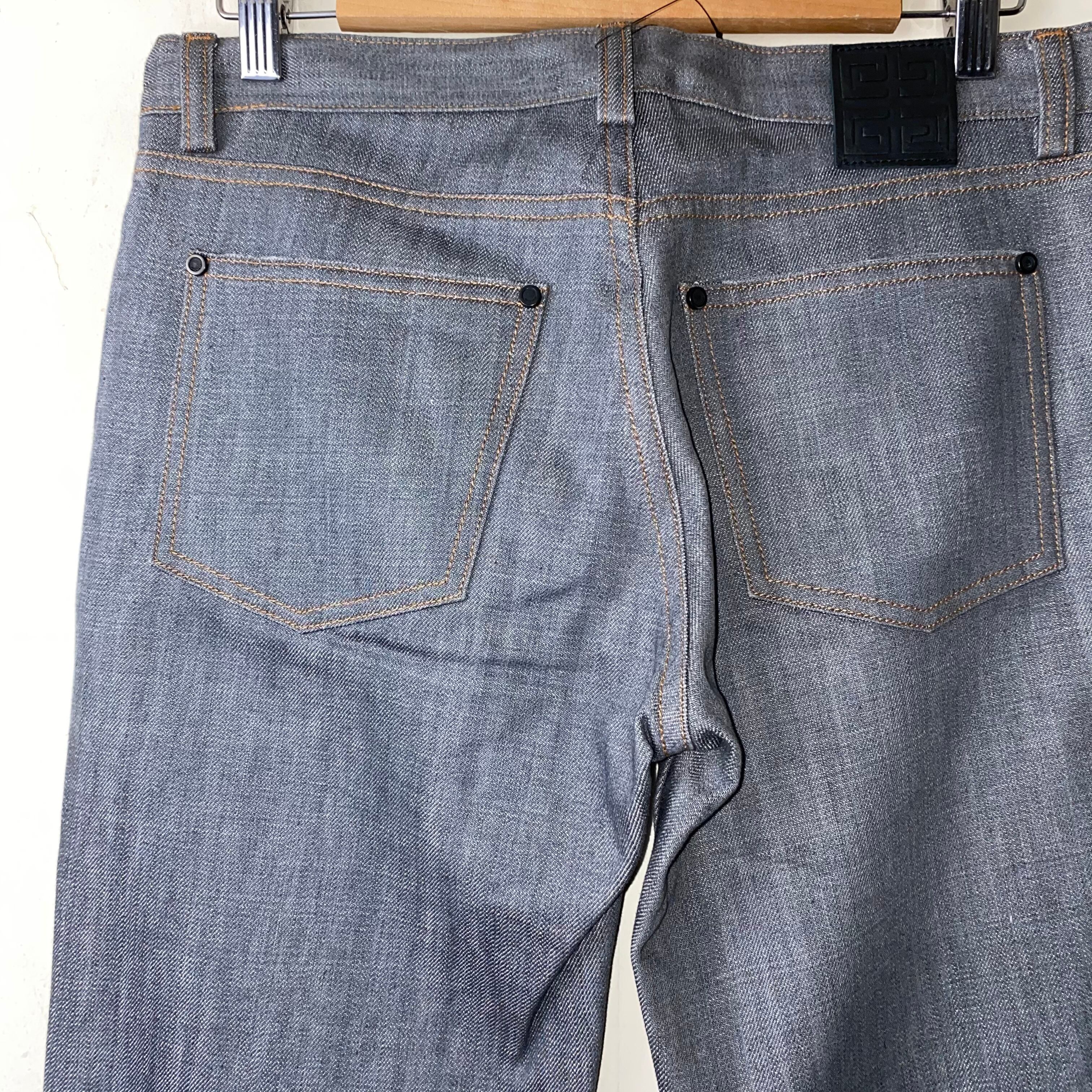 GIVENCHY gray color denim pants | NOIR ONLINE