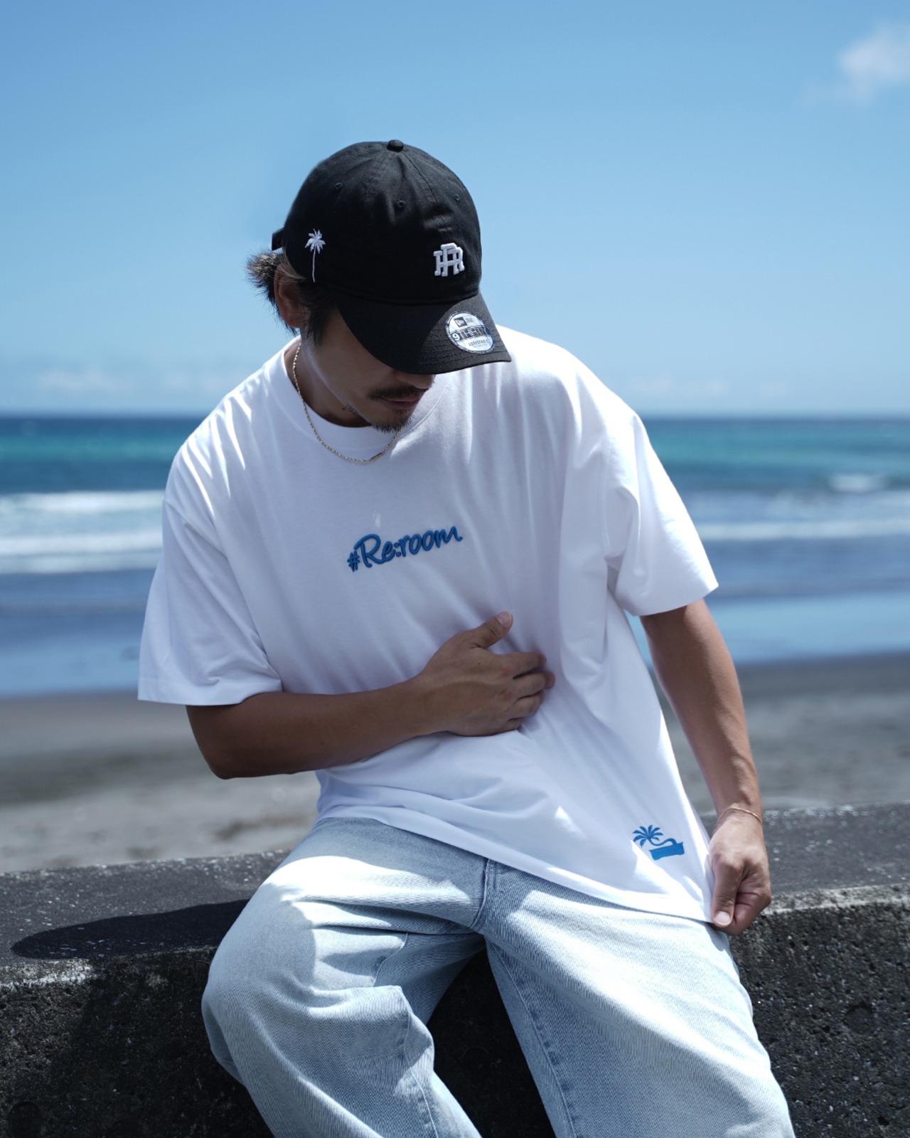 【#Re:room】3D LOGO T-SHIRTS［REC859］