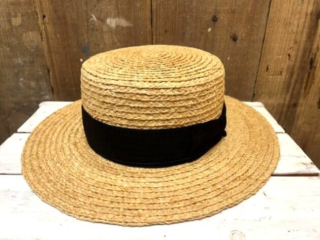 Stetson Braid Boater Hat (ステットソン ブレード カンカン帽) Japan