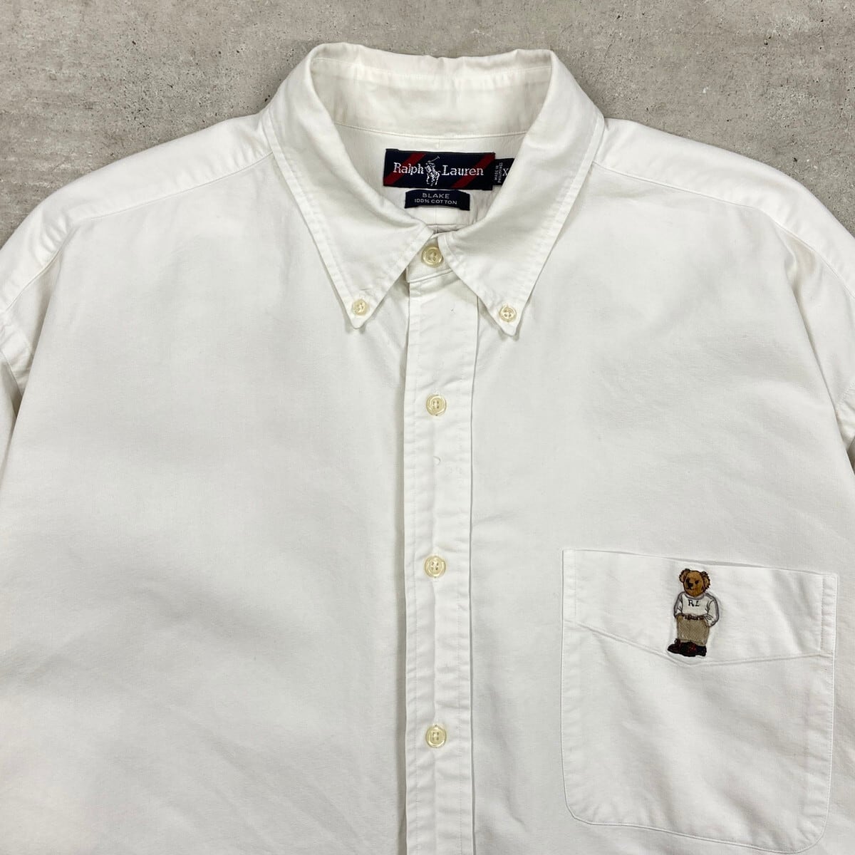 Ralph Lauren ラルフローレン BLAKE ポロベア 刺繍 長袖シャツ メンズ Ralph Lauren ラルフローレン BLAKE ポロベア 刺繍 長袖シャツ メンズ