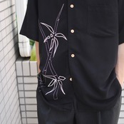 CUBAVERA bamboo embroidery rayon shirt