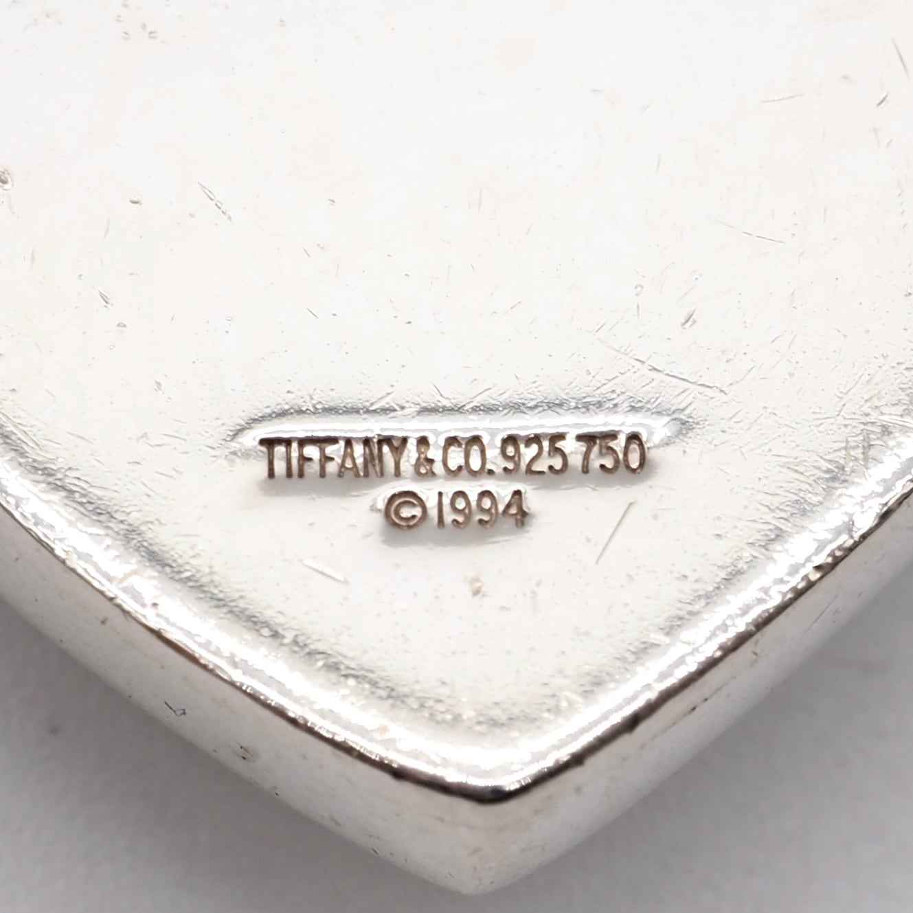 Tiffany&Co. ハートロック ネックレス シルバー925 K18 ティファニー