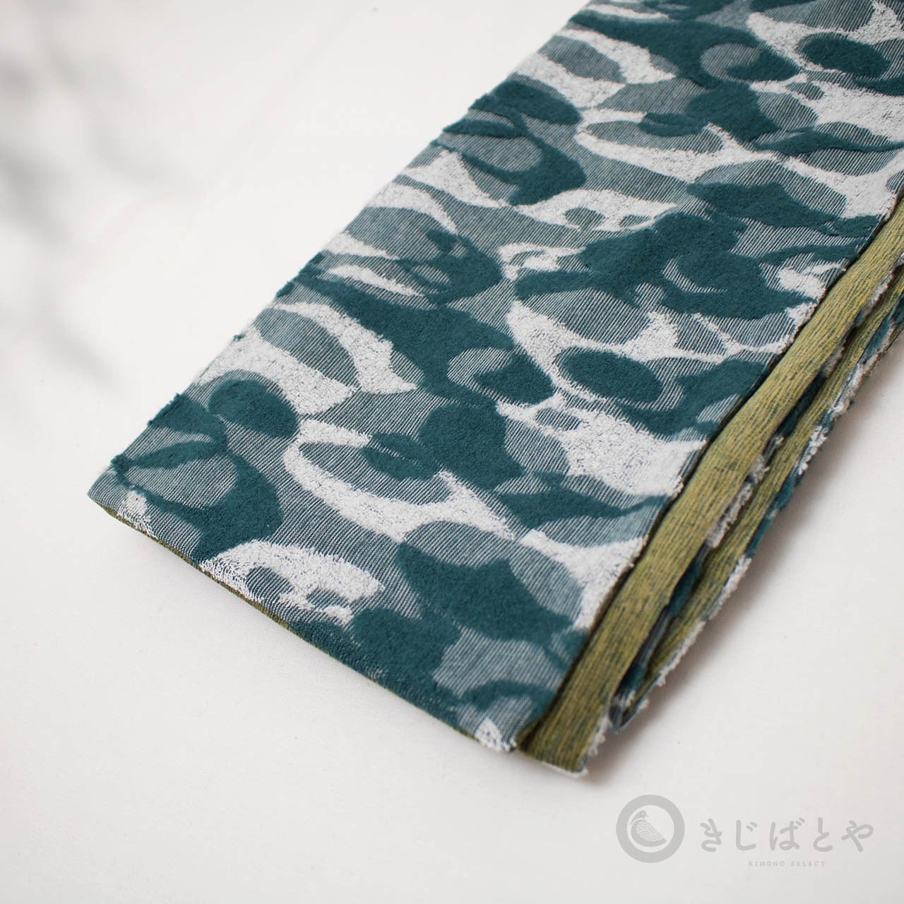 きじばとや特製帯 森の水面