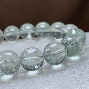 1.グリーンアメジスト・プラシオライト ブレスレット