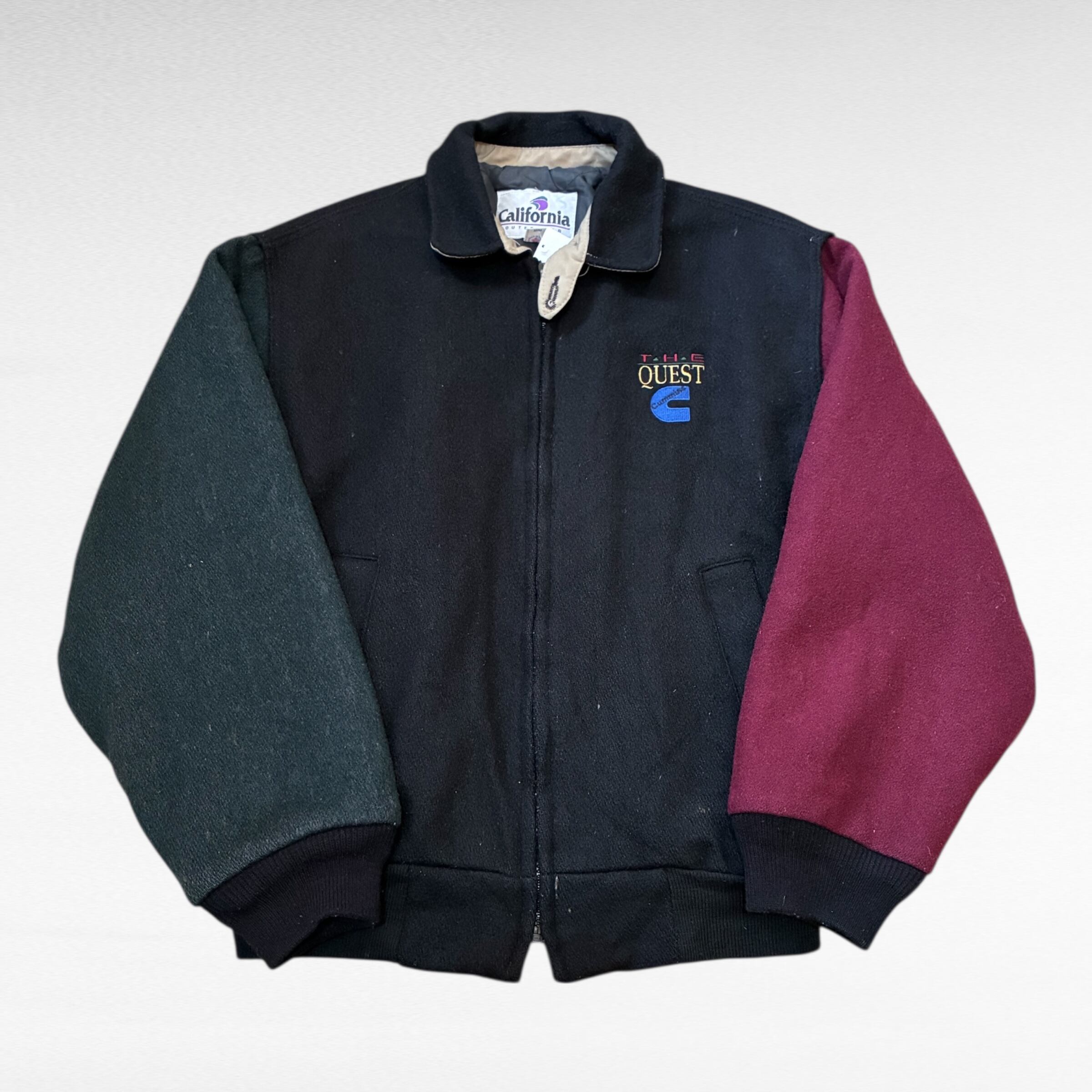 90s California outer wear wool jacket | 仙台 古着屋 ShuShuBell