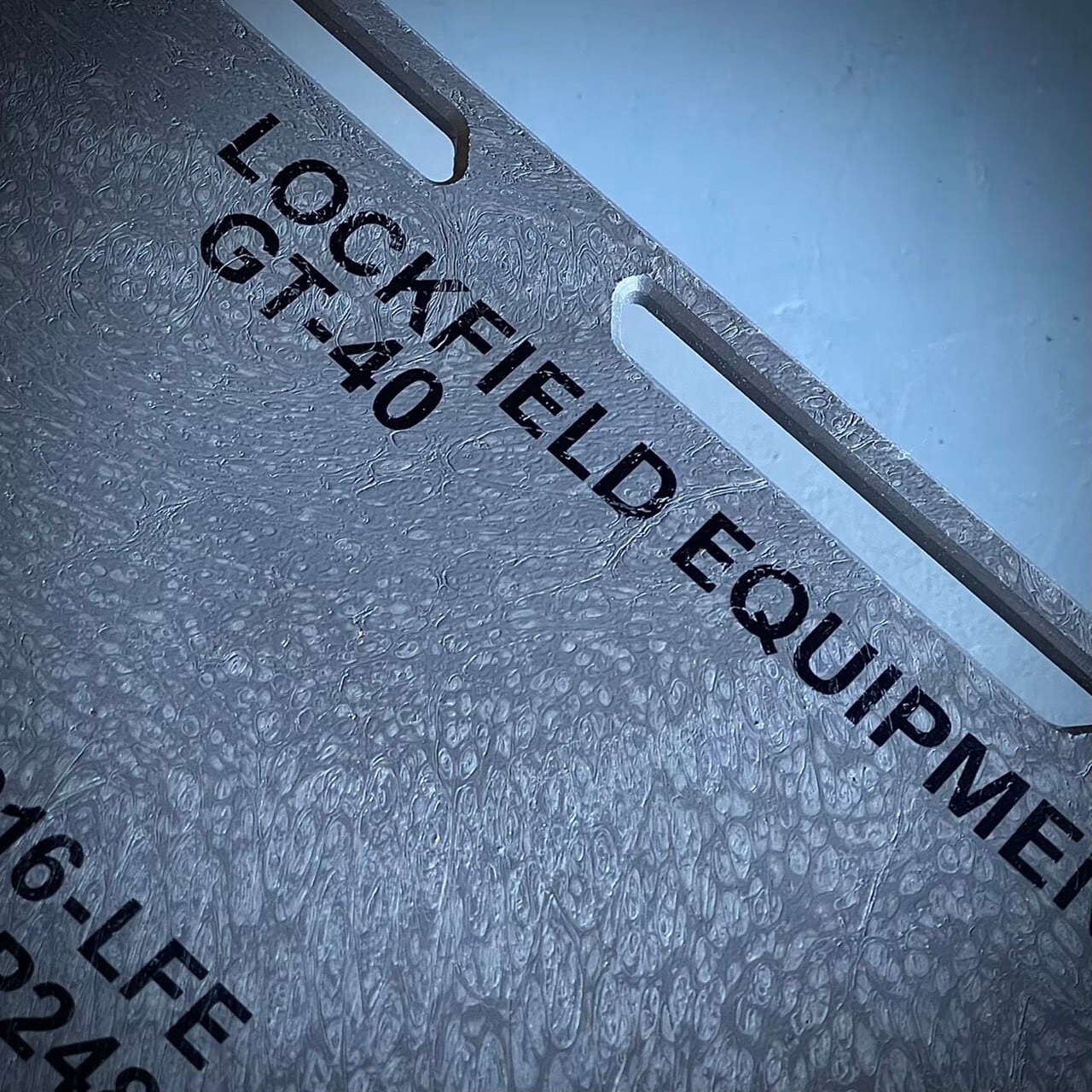 GT   LOCKFIELD EQUIPMENT