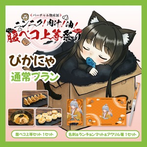 【通常プラン】【ぴかにゃ】バーチャル物産展 ニンニク！肉汁！油！腹ペコ上等祭り