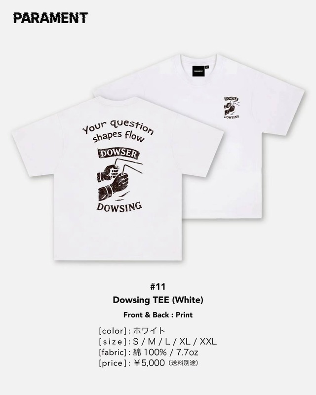 Dowsing TEE (White) - メイン画像
