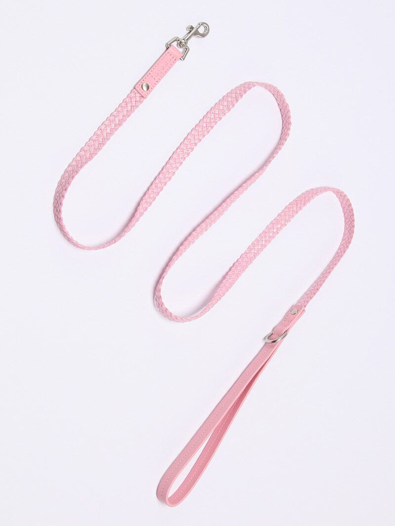 予約【orolo】rolo weaving leash (pink)