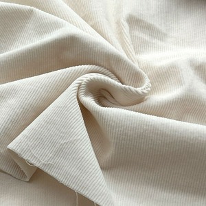 ★NY886◆3.7ｍ◆ラスト1点！綿ポリウレタン混コーデュロイ生地◆オフホワイト