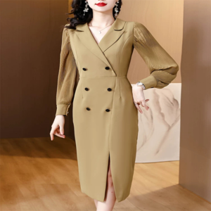 【送料無料】 ロングドレス 2色 ワンピース 衣装 ひざ丈 ミモレ 長袖 ランタンスリーブ Vネック 襟付き Aライン フレア 厚手生地 エレガント 可愛い 大人可愛い きれいめ シンプル カジュアル シック コンサバ 華やか 大人 上品 おしゃれ お洒落 主役級 こなれ感 高見え 高級感 無地 冬 20代 30代 40代 レディース 女性用 お出かけ 女子会 お呼ばれ 休日 お茶会 入学式 入園式 結婚式 二次会 パーティ 演奏会 ファッション コーデ 体型カバー 着痩せ フォーマル 垢抜け 存在感