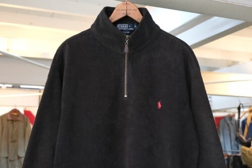 90's POLO Ralph Lauren quarter zip fleece Jacket | GARYO