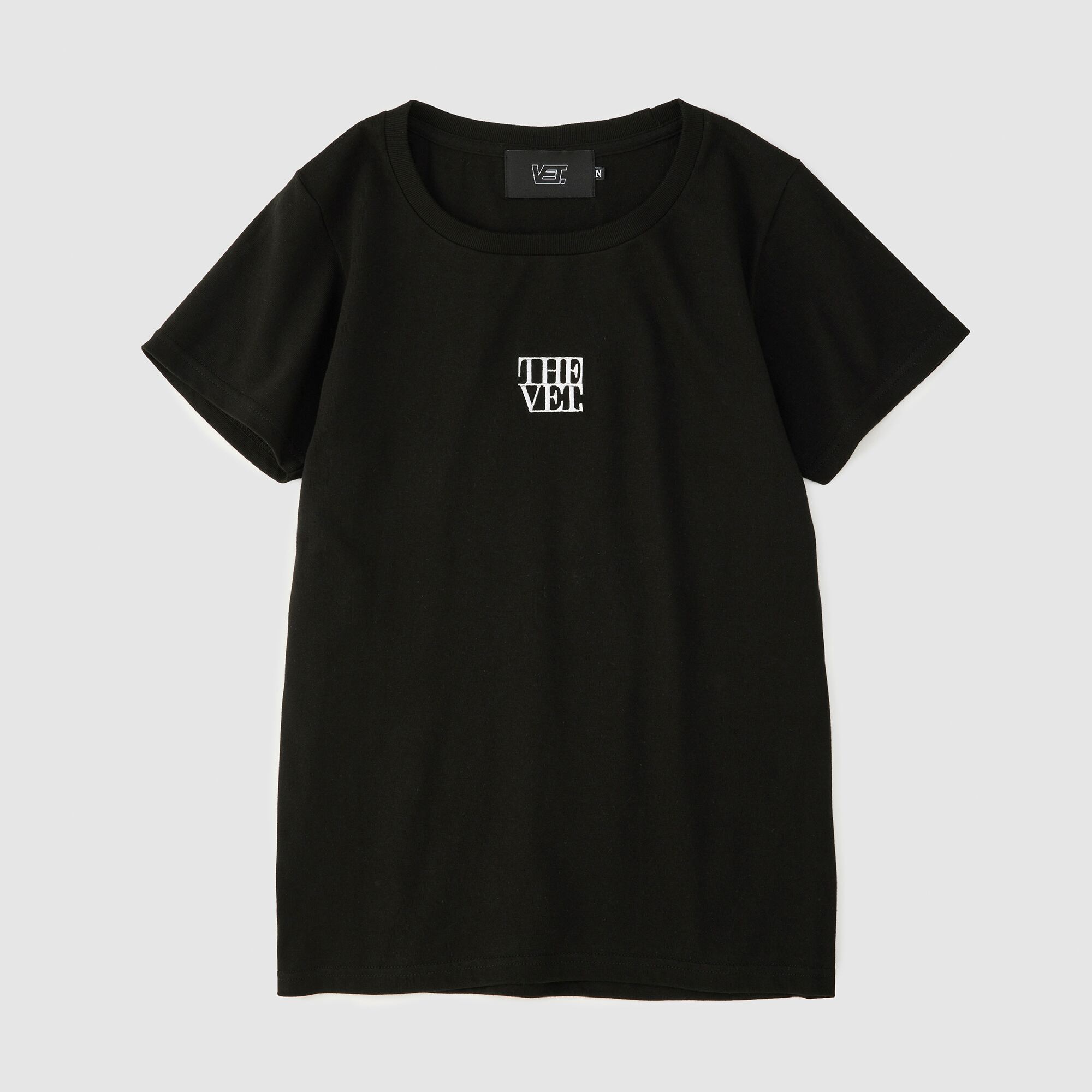 THE VET. WMNS EMB S/S TEE