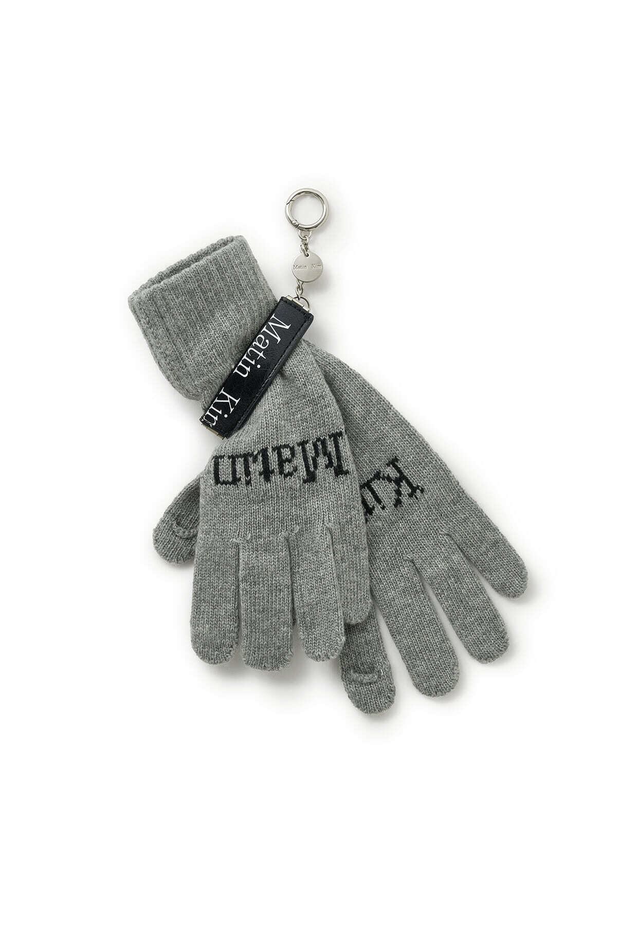 Matin Kim] MATIN GLOVE HOLDER KEYRING IN BLACK 正規品 韓国ブランド