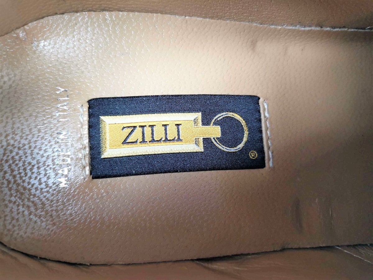 ☆定価80万円超・新品未使用☆ ジリー ZILLI 極上カーフレザーダービー