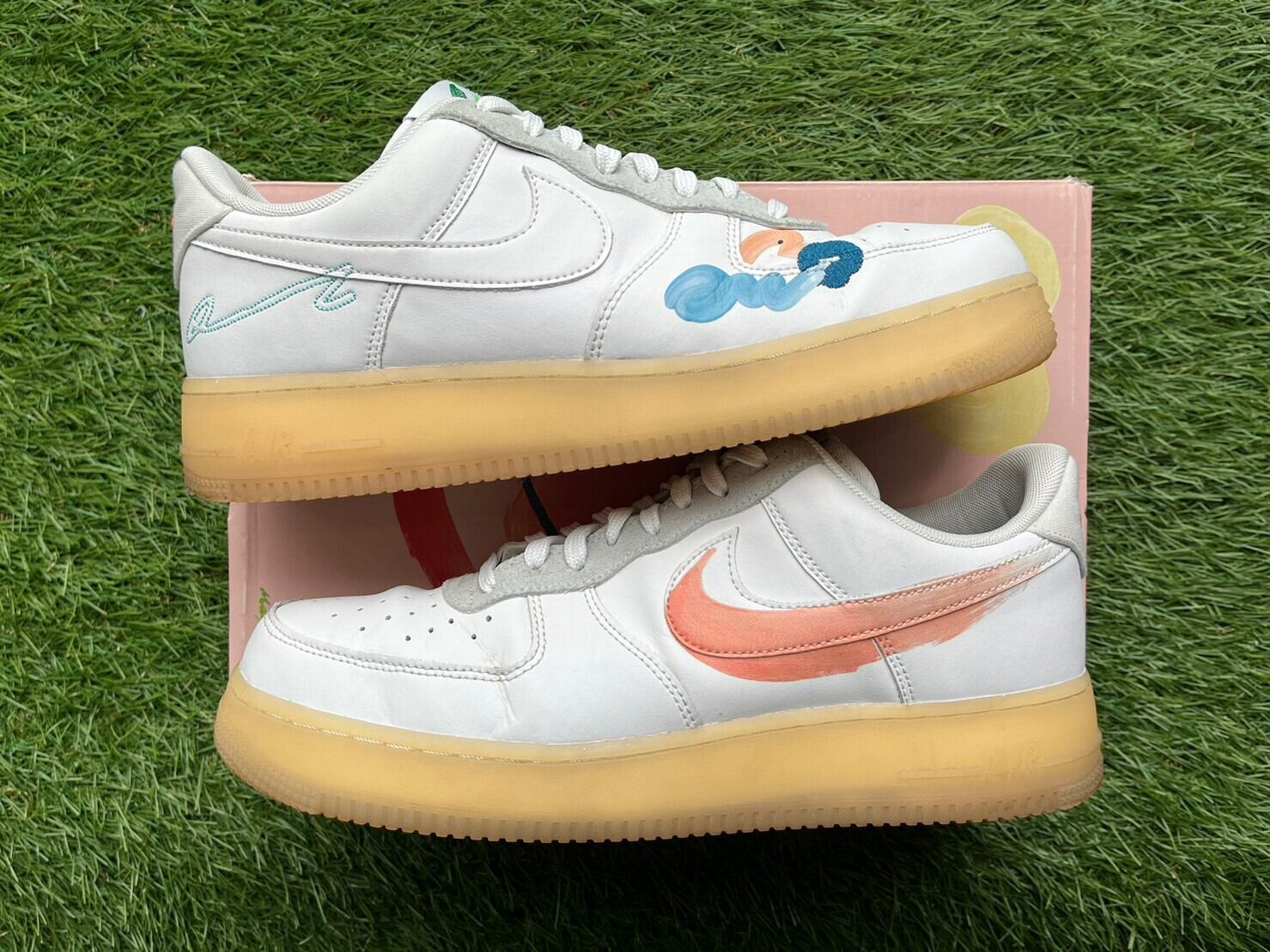 NIKE × MAYUMI YAMASE AIR FORCE 1 LOW FLYLEATHER WHITE DB3598-100  