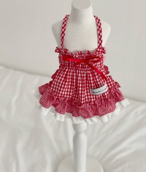予約【cheese n mood】Petit Doll Dress (Red)