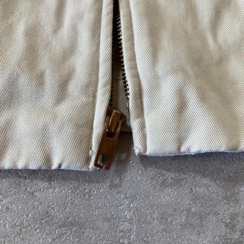 90-00s Polo by Ralph Lauren ホワイトホワイト スイングトップ 無地 ドミニカ共和国製 XXL jacket 詳細写真9