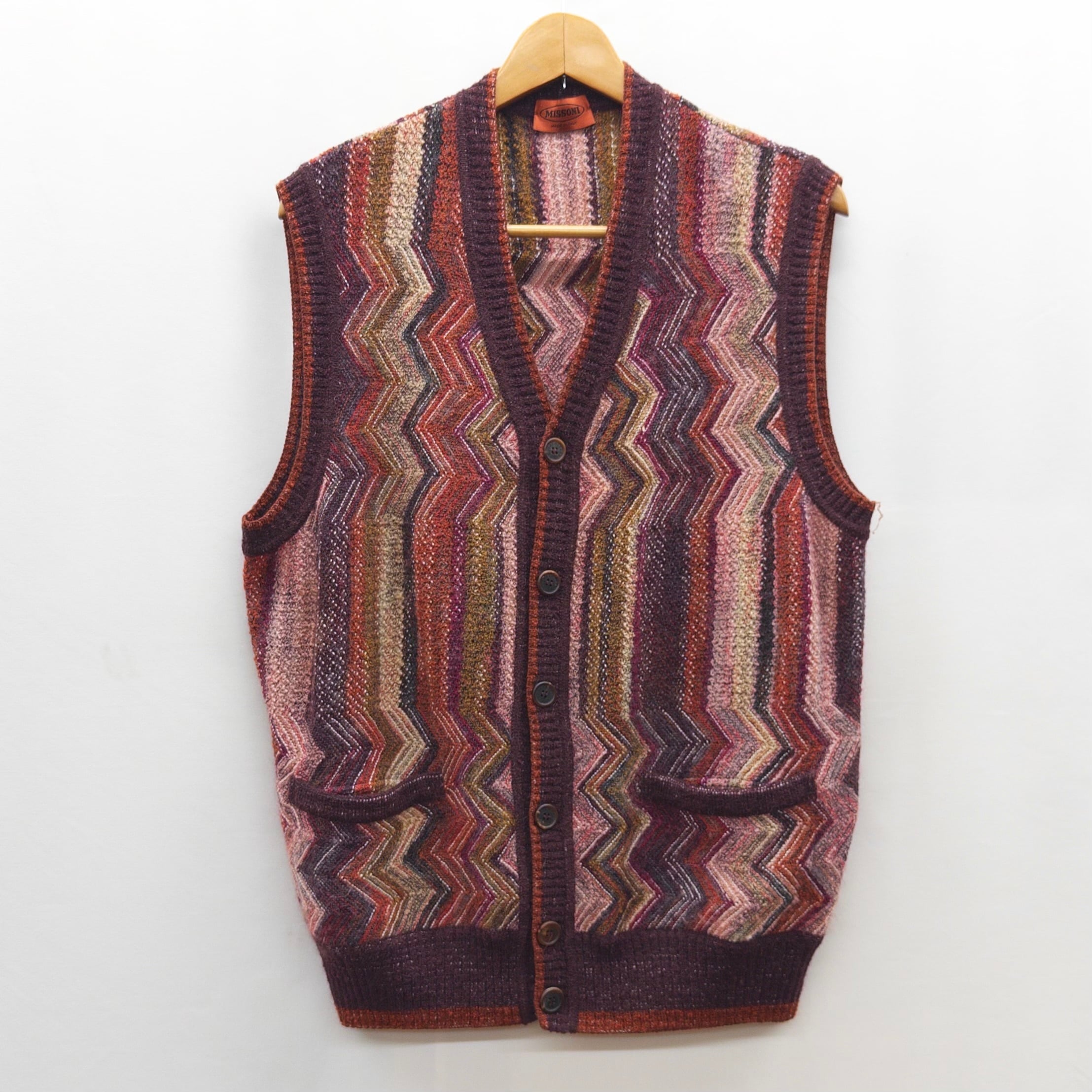 MISSONI】KNIT VEST ニットベスト ミッソーニ | no pain no gain(ノー