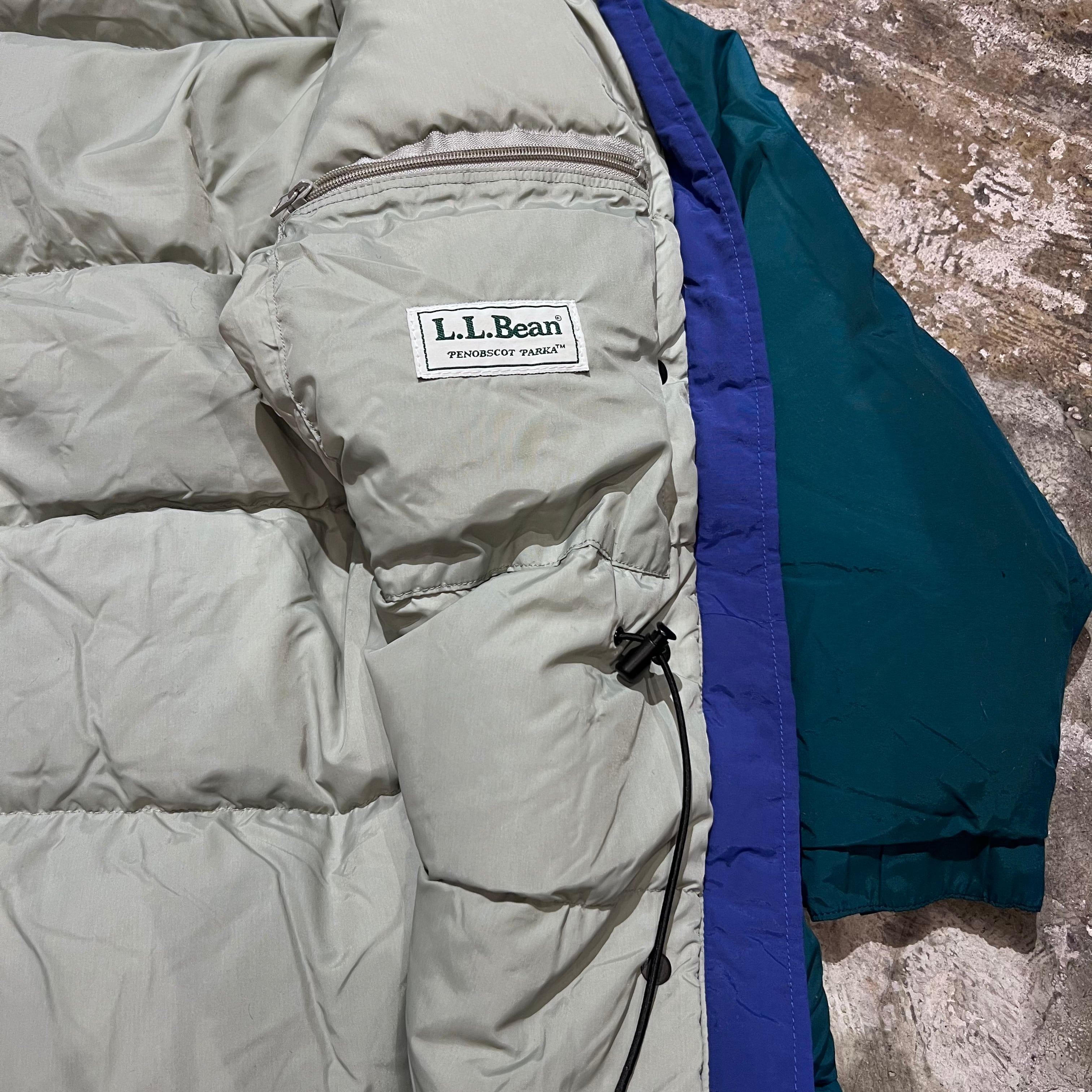 USA製 SizeS Reg L.L Bean エルエルビーン グースダウン ジャケット 緑