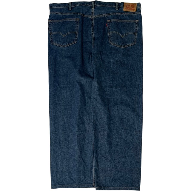 【W44×L30#裾上げ済み】Levi's550   デニムパンツ　革パッチ