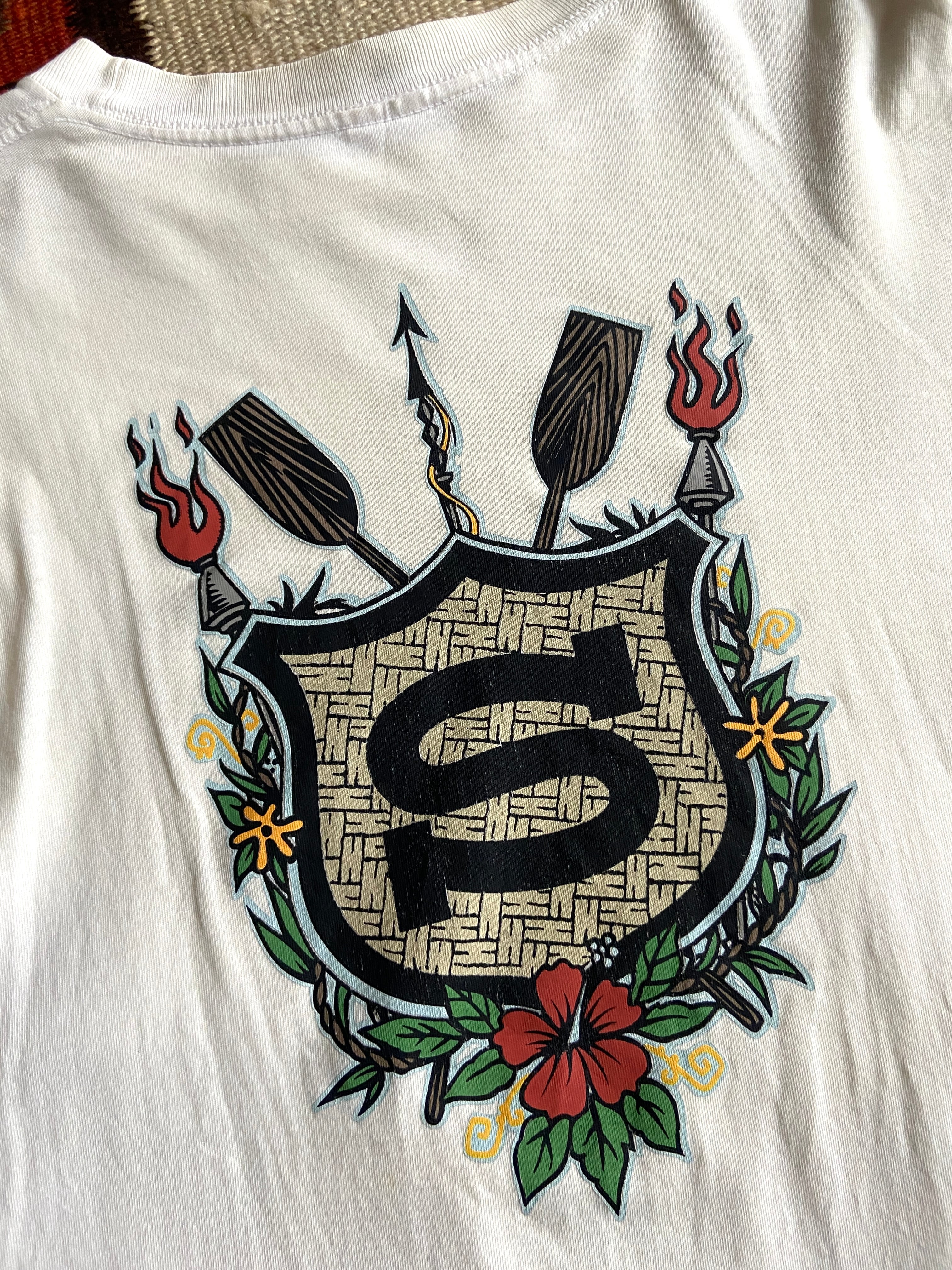 1990s Old STUSSY Long Tee L Made in USA G829 | ROGER'S used