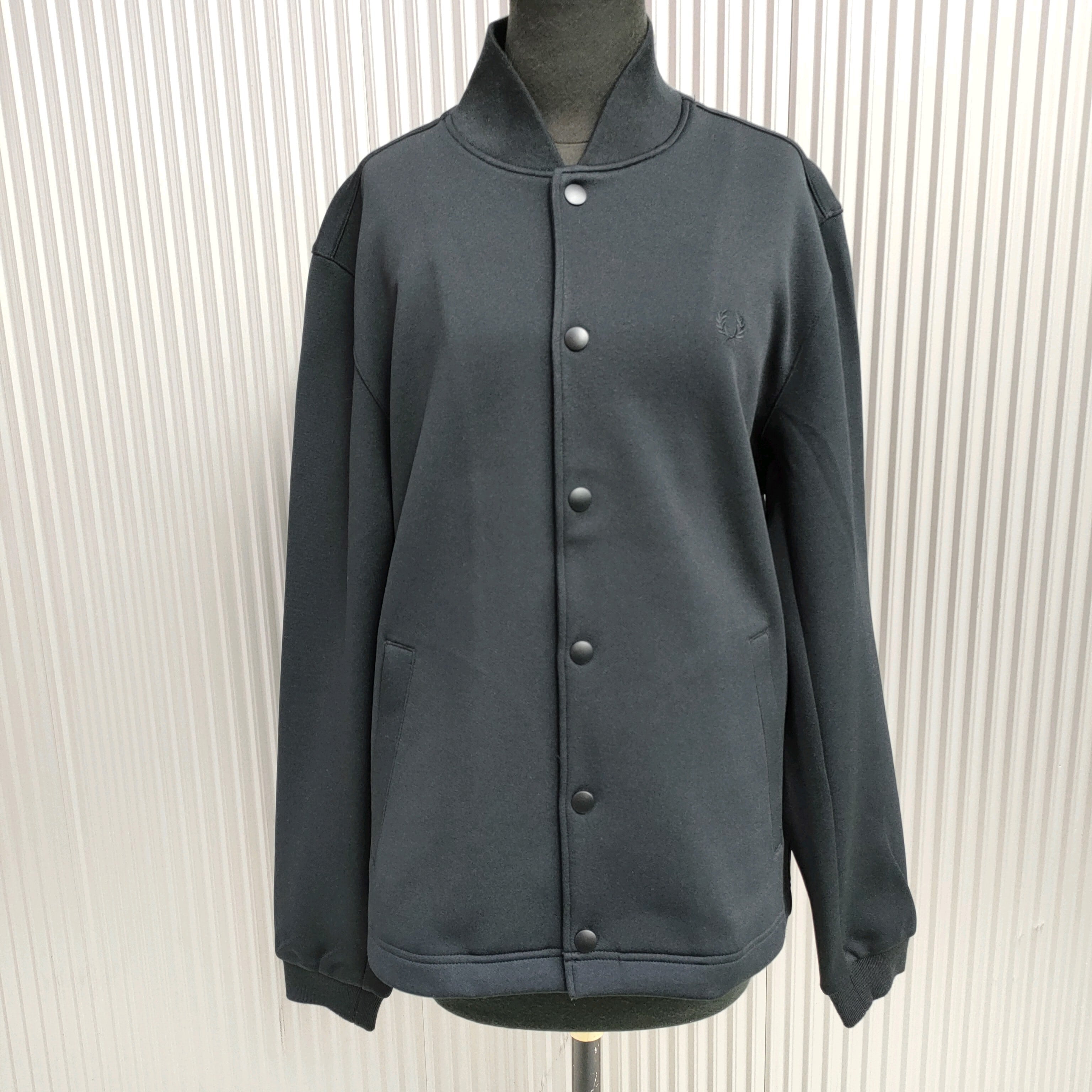 美品/フレッドペリーFRED PERRY/F2583/JERSEY BOMBER NECK