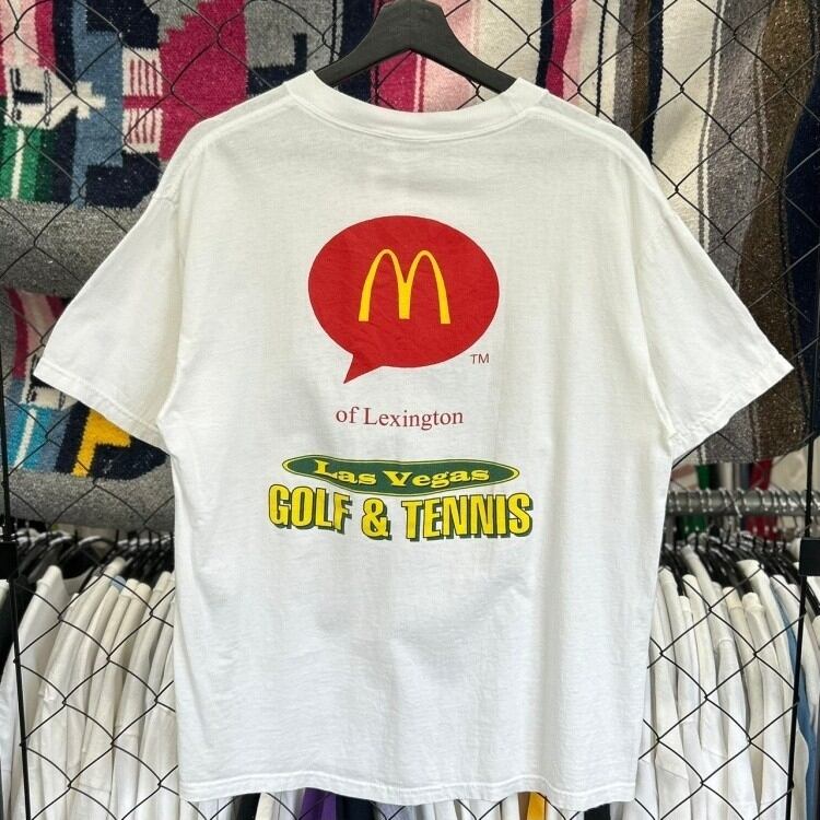 マクドナルド 企業系 KENTUCKY ADULT 半袖Tシャツ プリントデザイン
