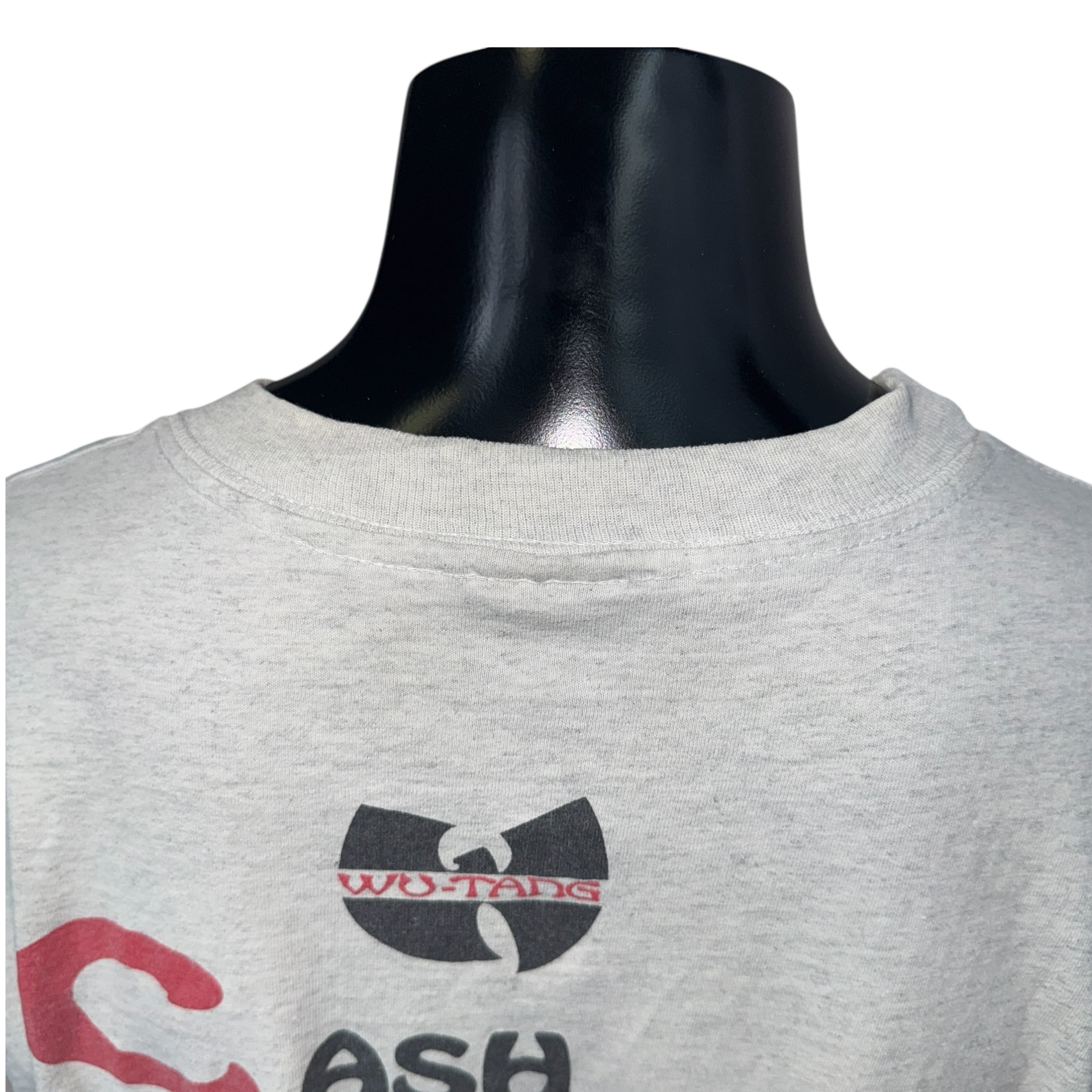 【希少XL】ウータンクラン Tシャツ C.R.E.A.M. 両面プリント 黒 WU-TANG CLAN】ウータンクラン CREAM Vintage Tシャツ XL