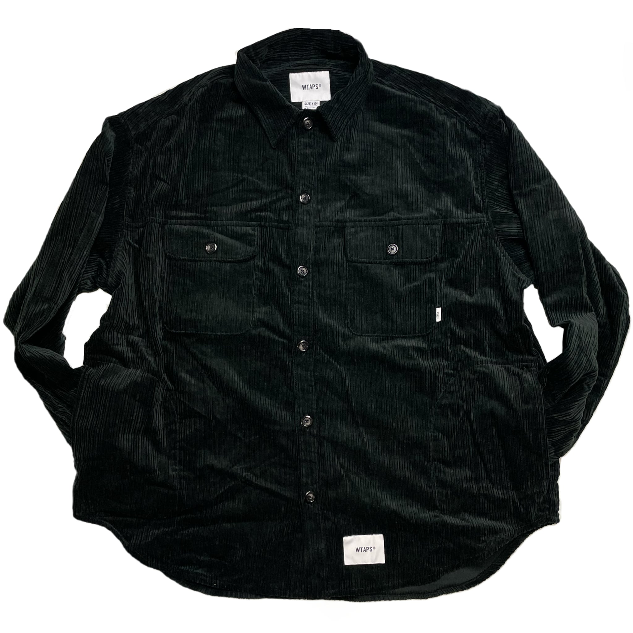 WTAPS EX43_Collection Corduroy Cotton Shirt Jacket XLsize | M＆M