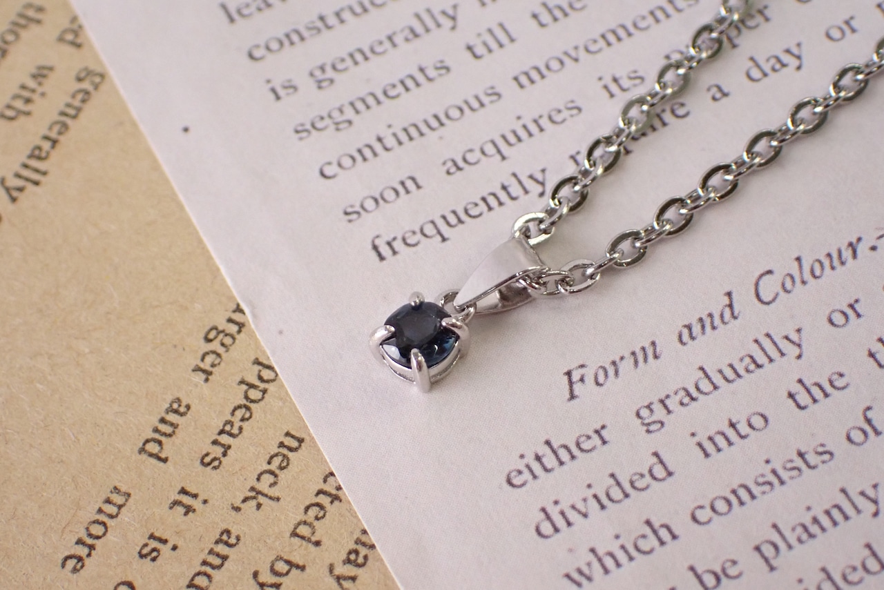 ロンドンブルートパーズネックレス　0.29ct　[C7‐490]